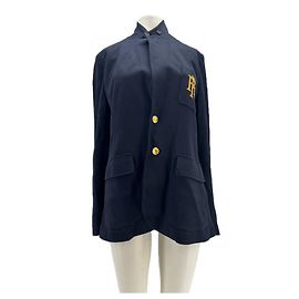 Polo Ralph Lauren Navy Blue Embroidered Patch Jacket Navy blue