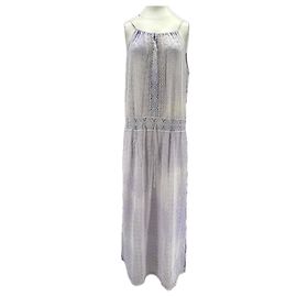 Autre Marque Vestido roxo transparente Roxo