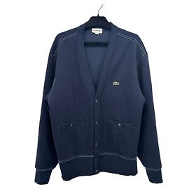 Lacoste Jacke aus Baumwolle marineblau Marineblau