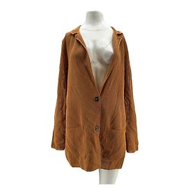 Autre Marque Strickjacke in Terracotta Braun