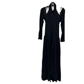 Khaite Black Maxi Dress Black