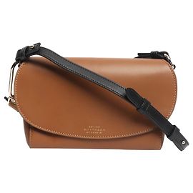 Smythson Bolsa transversal de couro marrom estilo equestre Marrom