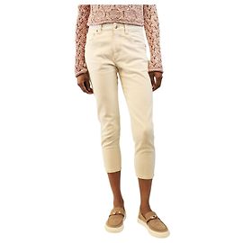 Brunello Cucinelli Neutral mid-rise straight-leg jeans - size UK 6 Other