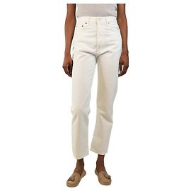 Agolde Jean blanc coupe droite - taille UK 6 Blanc