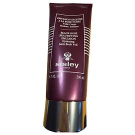 Autre Marque Sisley Black Rose Beautifying Emulsion - Hydrating Satin Body Veil 200ml Black White Purple