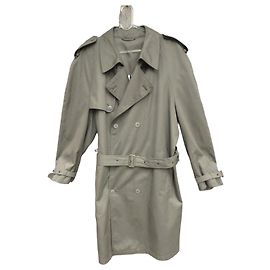 Autre Marque Jupiter Classic Double-Breasted Trench Coat - Khaki - Size L Khaki