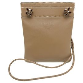 Sac Aline Mini Swift marron Hermès Marron Taupe