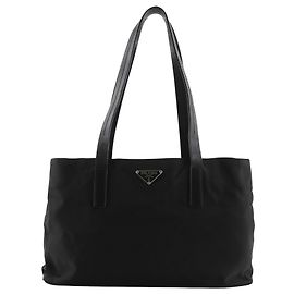 Tote Prada Black Tessuto Negro