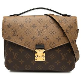 Louis Vuitton Pochette Metis Monogram Reverse Marron Marron