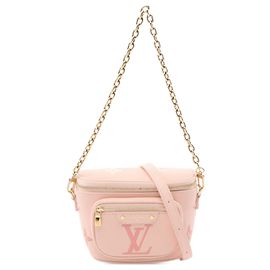 Louis Vuitton Pink Monogram Empreinte Giant By The Pool Mini Bumbag Pink