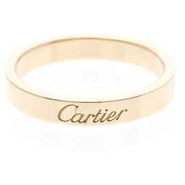 Anello C de Cartier in oro rosa D'oro