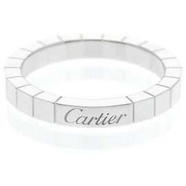 Anillo de moda Cartier Lanieres en oro blanco Plata
