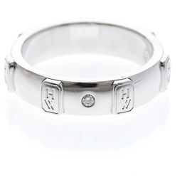 Harry Winston HW Logo Ring Silber