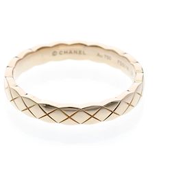Chanel Coco Crush Ring Mini Model Golden