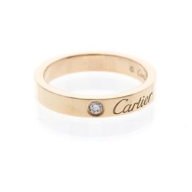 C de Cartier Diamant-Ehering in Roségold Golden
