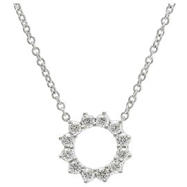 Tiffany & Co Tiffany Open Circle Mini-Halskette Silber