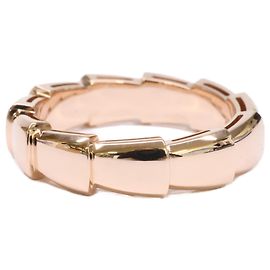 Bulgari Anello Serpenti Viper in oro rosa 18K di Bvlgari D'oro