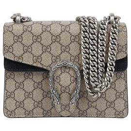 Gucci Mini borsa a tracolla Dionysus con catena Marrone