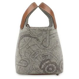 Hermès Sac à main Hermes Picotin PM Felt Swift Leather Gris