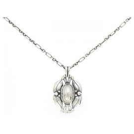 Autre Marque Colar de prata 925 Georg Jensen Prata