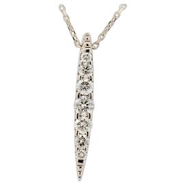 Autre Marque Colar Kashikey em Au750 com Diamantes Marrom