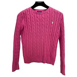 Polo Ralph Lauren Zopfstrickpullover Rosa Pink