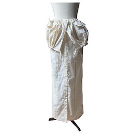Saia longa Jacquemus creme Cru