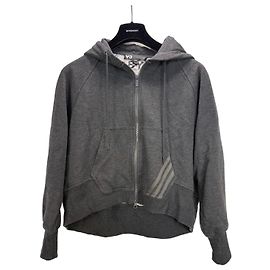 Y3 Y-3 Yohji Yamamoto x Adidas Moletom com Zíper Cinza Cinza
