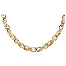 Colar GIVENCHY metal Gold Auth SW2369 Dourado