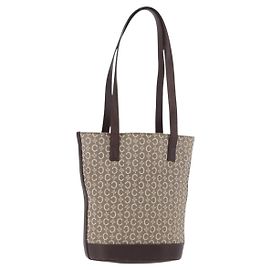 Céline Sac cabas CELINE C Macadam Canvas Beige Or Auth 187756 Beige Doré