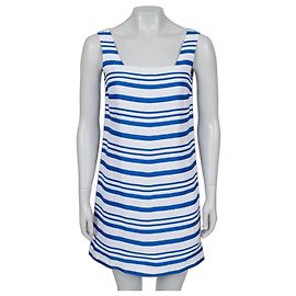 Robe mini trapèze à rayures chic Dolce & Gabbana NWOT Taille XS occasion Autre