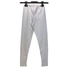 Alaïa High-Waisted Viscose Blend Leggings - White White