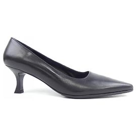 Salvatore Ferragamo Lederschuhe Schwarz