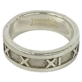 Tiffany & Co Anello Tiffany Vintage Atlas Band Argento