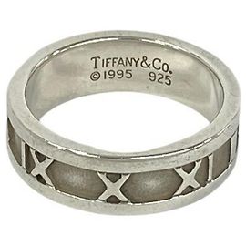 Tiffany & Co Tiffany Vintage Atlas Band Ring Silvery