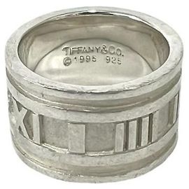 Tiffany & Co Tiffany Vintage Wide Atlas Ring Silber
