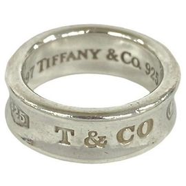 Tiffany & Co Tiffany Vintage Narrow Band Ring Silber