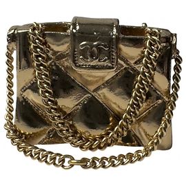 Spilla Motif Borsa Matelassé Chanel D'oro