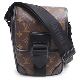Louis Vuitton Archie Messenger PM Shoulder Bag Brown