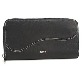 Christian Dior Long Wallet Black
