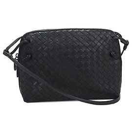 Borsa a tracolla nera Bottega Veneta Nero