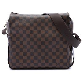 Louis Vuitton Marrom Damier Ebene Naviglio Marrom