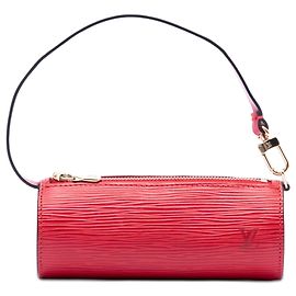 Louis Vuitton Pochette Soufflot em couro Epi vermelho Vermelho