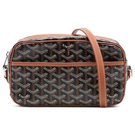 Goyard Sac Cap Vert en Goyardine noir Noir