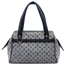 Louis Vuitton Gray Monogram Mini Lin Josephine PM Marrom Cinza