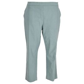 Theory Pants in Light Blue Linen Blue Light blue