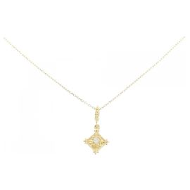Autre Marque Collier en diamant Au750 Doré
