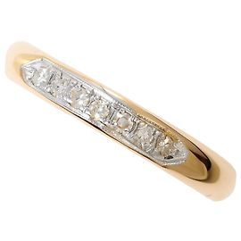 Autre Marque 18K Goldring mit Diamant Golden