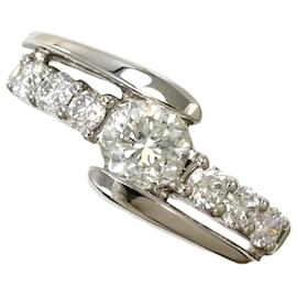 Autre Marque Platinring mit Diamant Andere