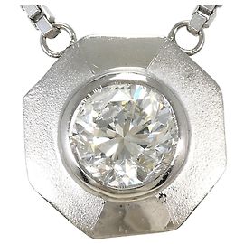Autre Marque PT850 Platinum Necklace with Diamond Other